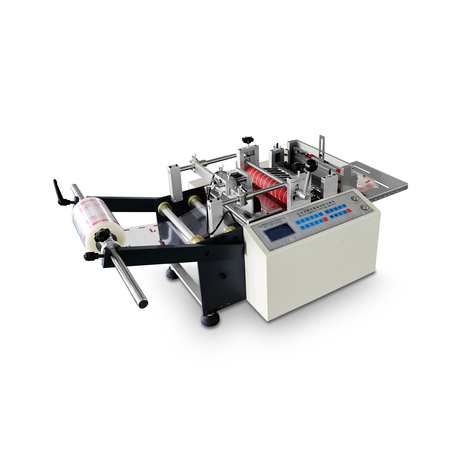 petit pain de film d'ANIMAL FAMILIER/PP/PVC de Tableau de 200mm au coupeur de feuille avec le capteur de marque d'oeil